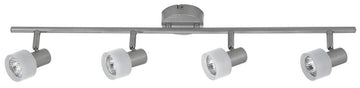Lampa sufitowa Candellux 94-29471 Smart listwa 4X50W GU10 srebrno biała