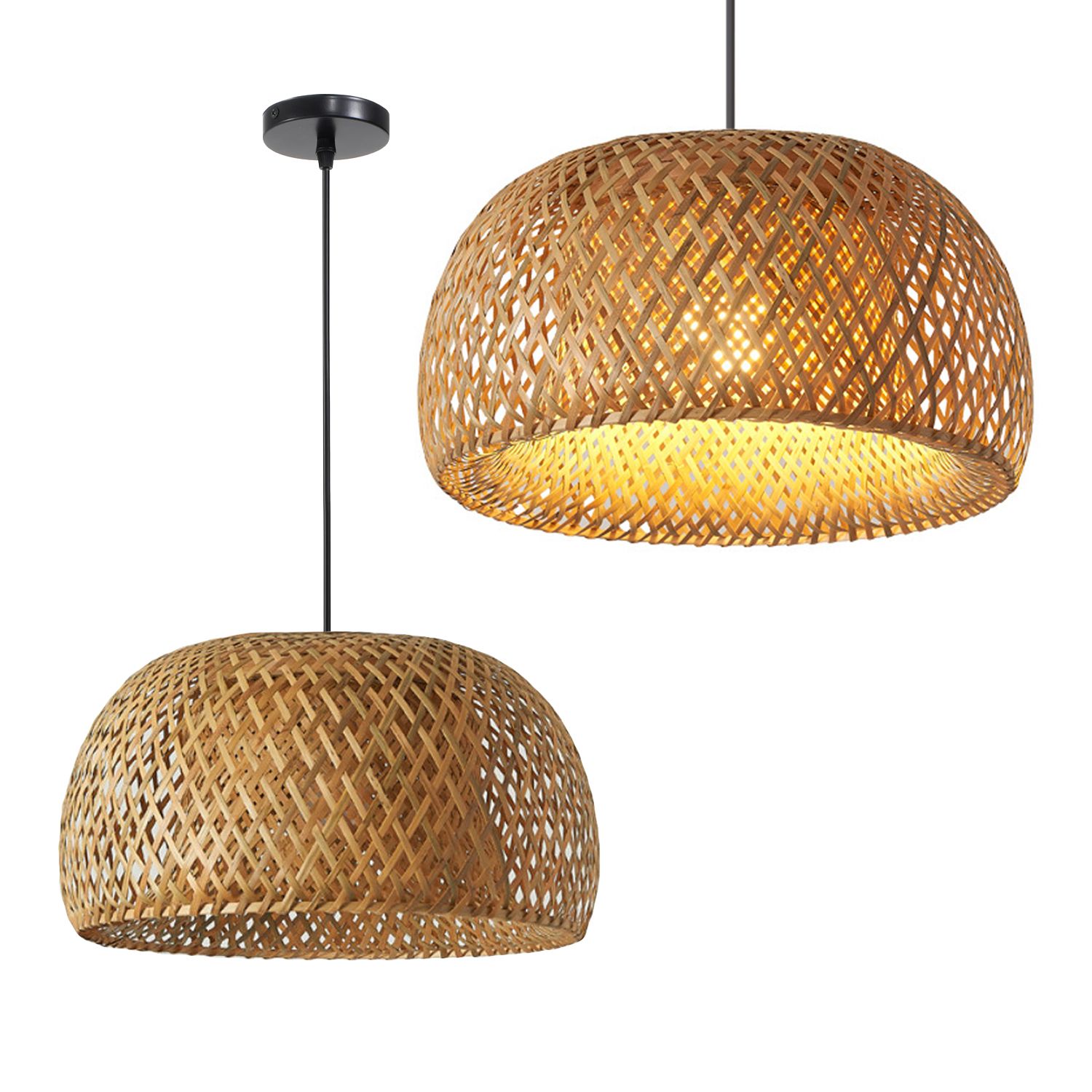 Lampa Sufitowa Wisząca Boho Natural App886-1cp