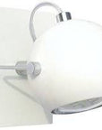 lampa ścienna kinkiet tony candellux 91-25043-z 1x3w led GU10 biały