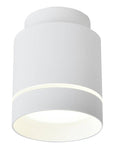 Lampa sufitowa biała oprawa oczko LED 12W Tuba Candellux 2275918