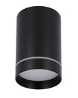 Lampa sufitowa oprawa czarna 15W GU10 Tuba 2282787