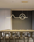 LAMPA WISZĄCA LED LHJ022-CP 120 Cm ZŁOTA 13