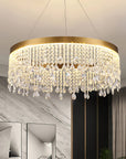 LAMPA SUFITOWA WISZĄCA LED APP1731-1CP Złota 60cm 13