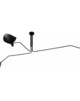 Lampa Sufitowa 3 Ramienna APP569-3C Czarna 13