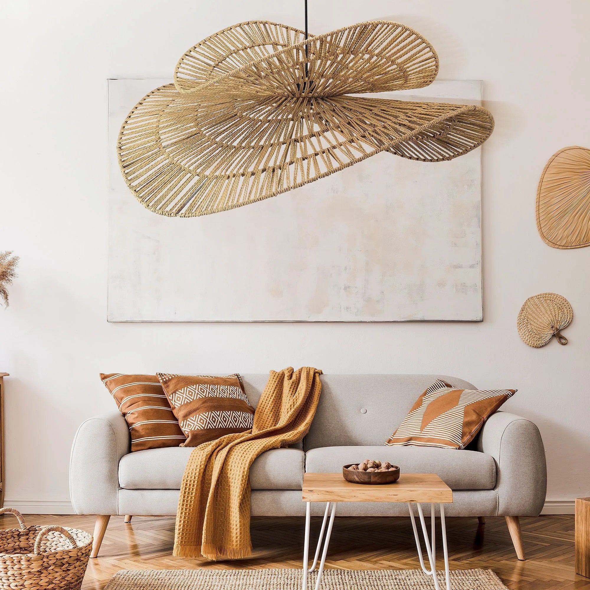 Lampa Sufitowa Wisząca Boho APP1738-1CP 80CM 13