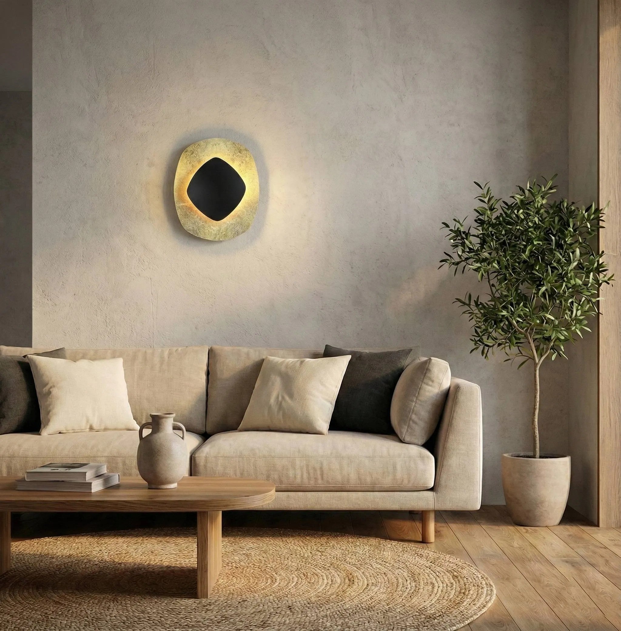 LAMPA ŚCIENNA KINKIET APP1270 CZARNA/ZŁOTA 13