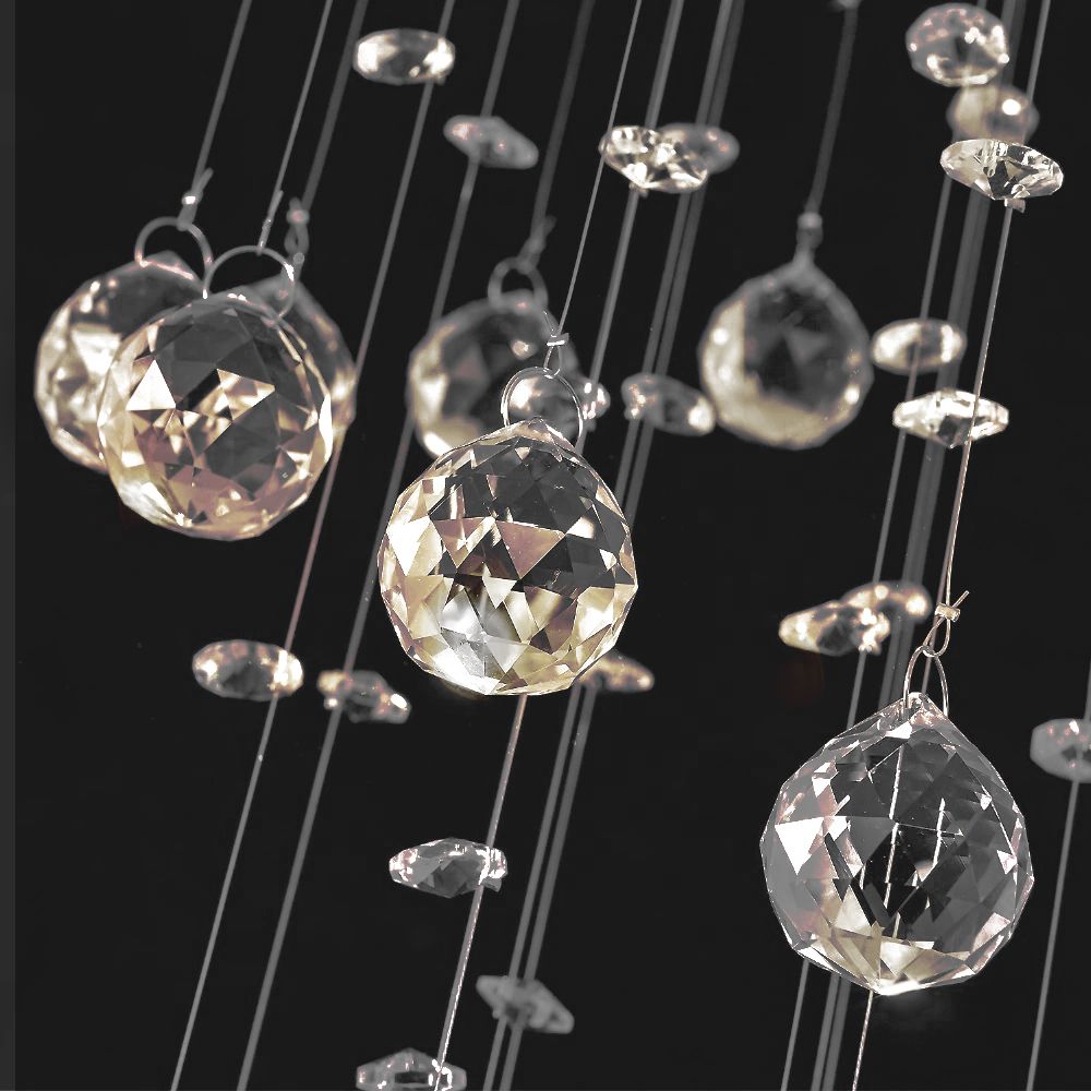 Lampa Kryształowa Plafon App785-1c