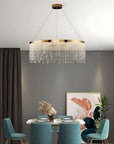 LAMPA SUFITOWA WISZĄCA LED APP1731-1CP Złota 60cm 14