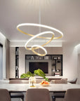 Lampa Wisząca LHJ010-CP4 BRUSH GOLD 14