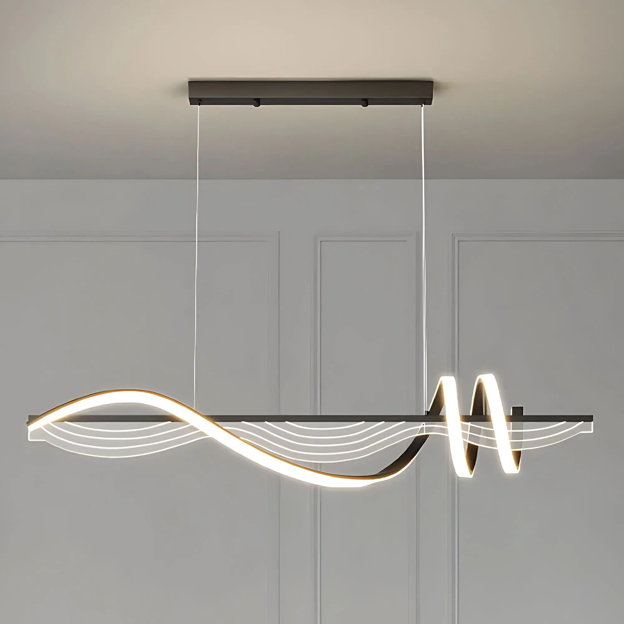 Lampa WISZĄCA LED LHJ041-CP 100 Cm CZARNA 14