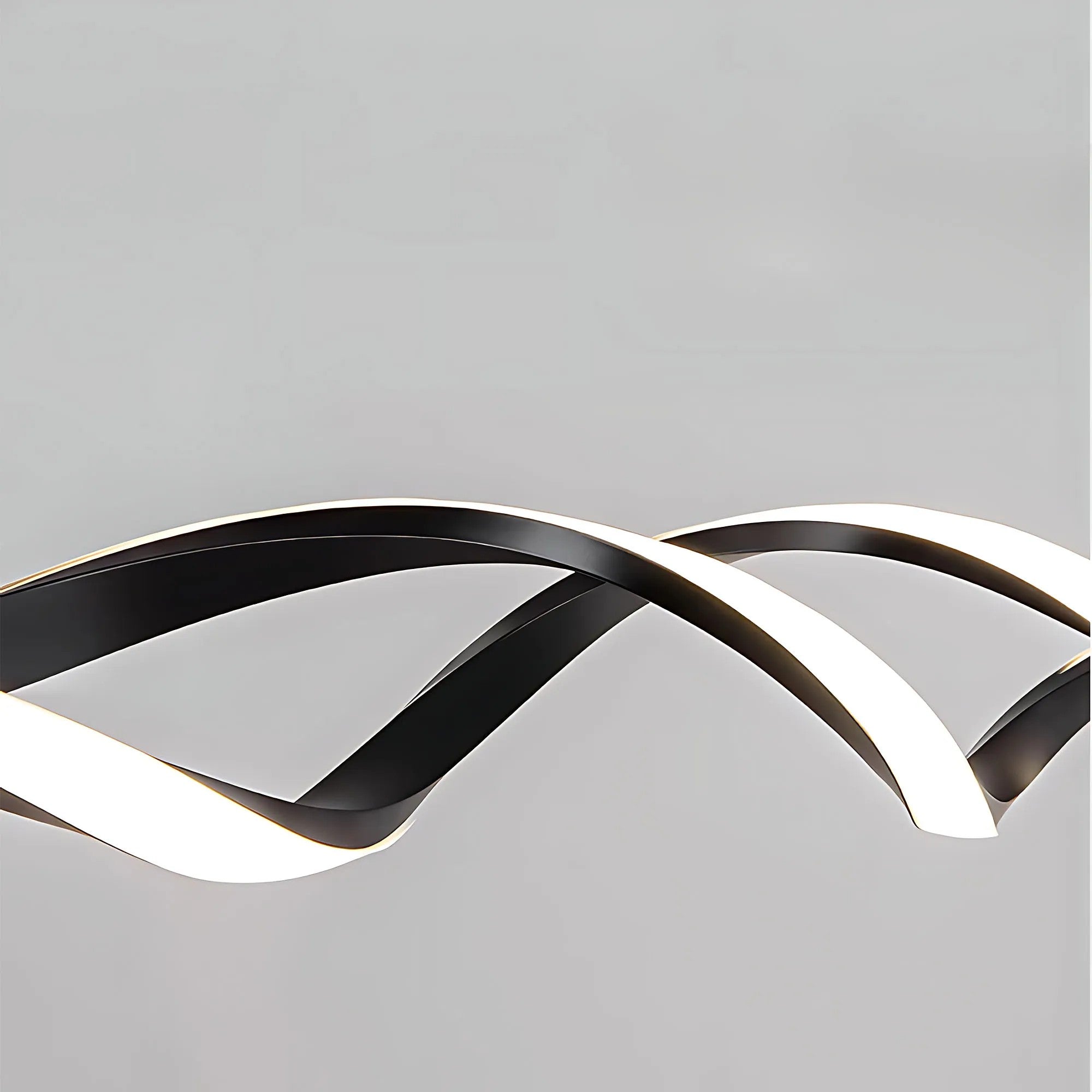 LAMPA SUFITOWA WISZĄCA LED LHJ020-CP CZARNA 15