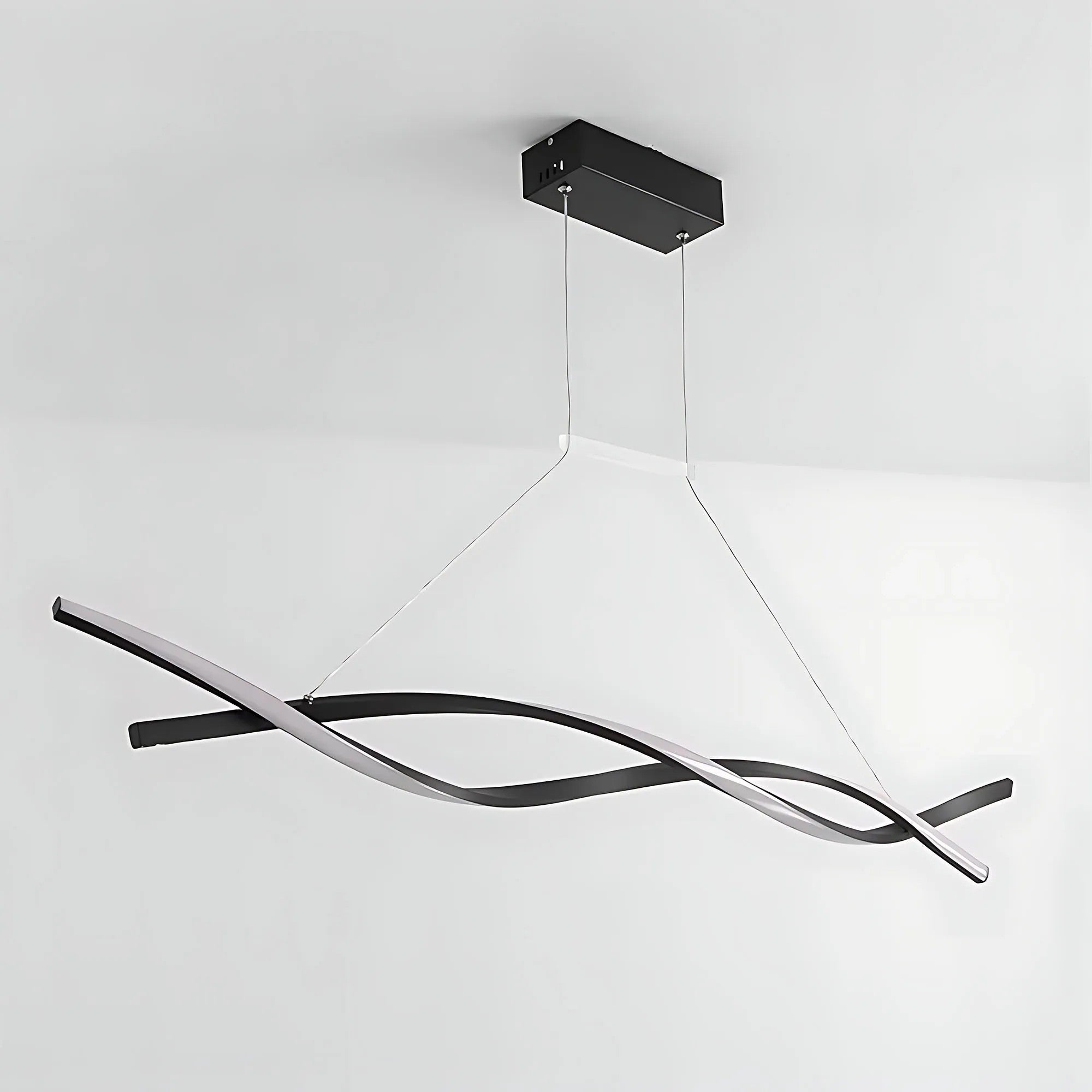 LAMPA SUFITOWA WISZĄCA LED LHJ020-CP CZARNA 16