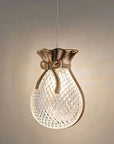 LAMPA SUFITOWA WISZĄCA LHJ107-1CP JASNE RÓŻOWE ZŁOTO 16