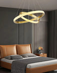 LAMPA SUFITOWA WISZĄCA LED APP1772-CP Złoto Szczotkowane 16