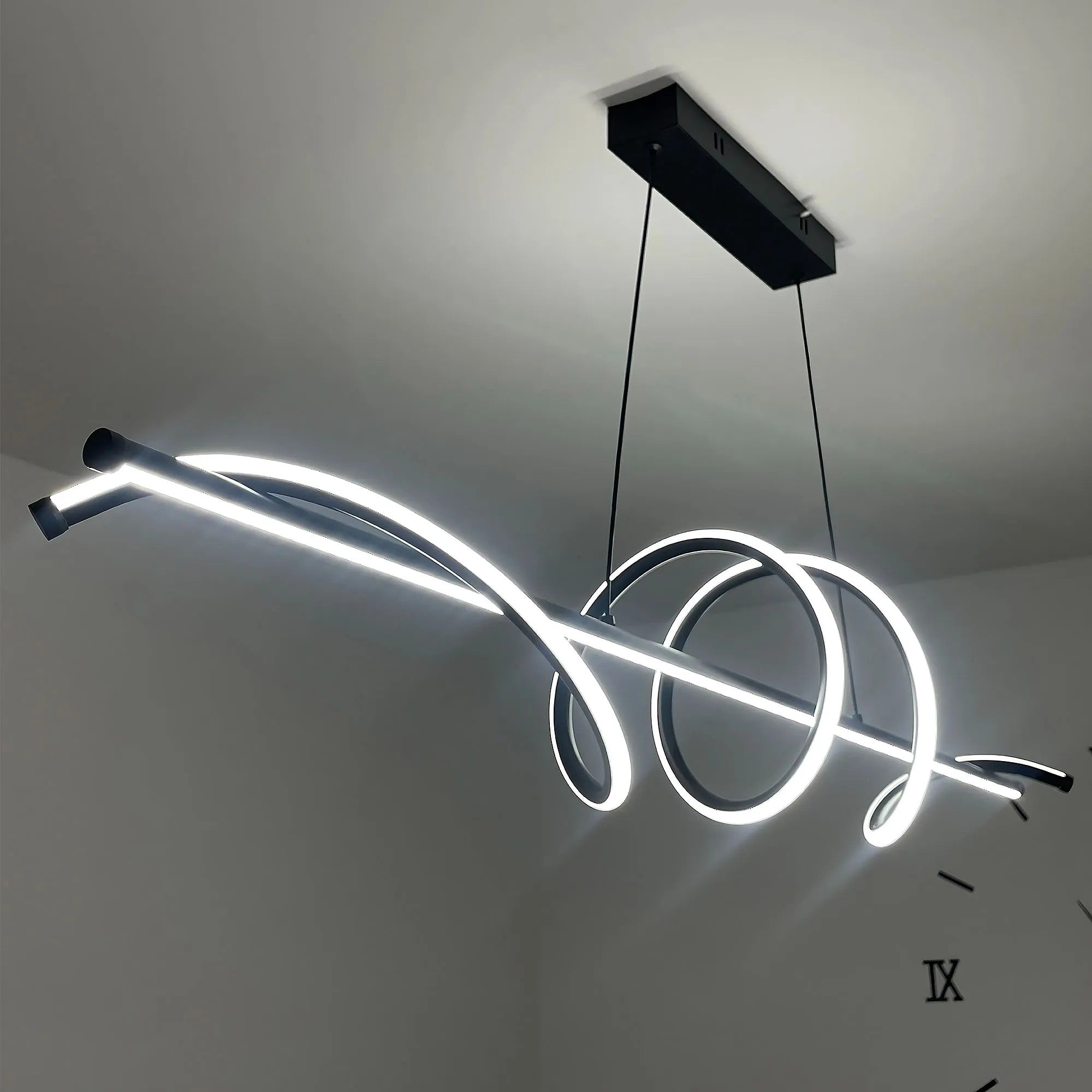 Lampa WISZĄCA LED LHJ023-CP 120 Cm CZARNA 16