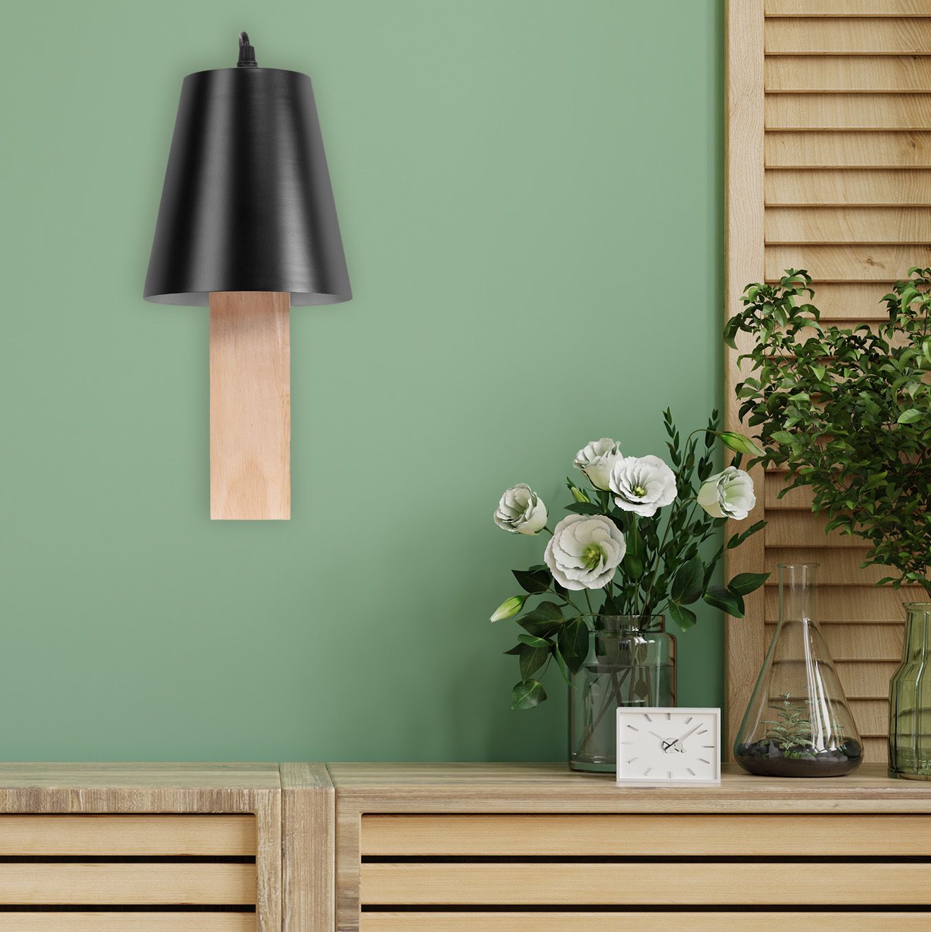 Lampa Kinkiet Loft APP1279-1W Black 7
