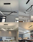 Lampa Wisząca LHJ019-CP 120 Cm BLACK 17