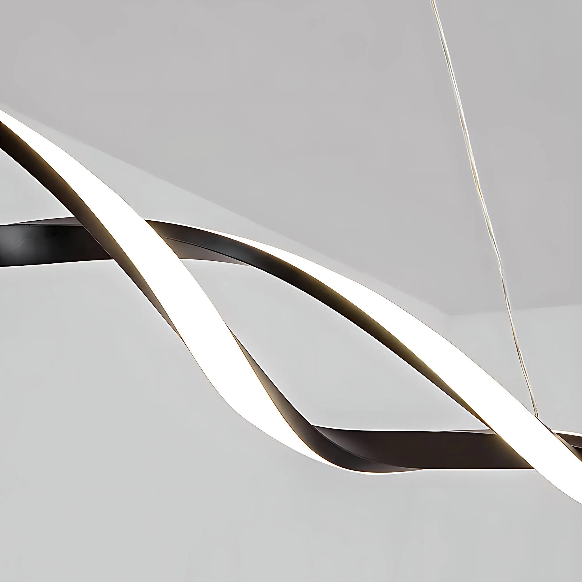 LAMPA SUFITOWA WISZĄCA LED LHJ020-CP CZARNA 17
