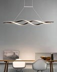 LAMPA SUFITOWA WISZĄCA LED LHJ020-CP CZARNA 18