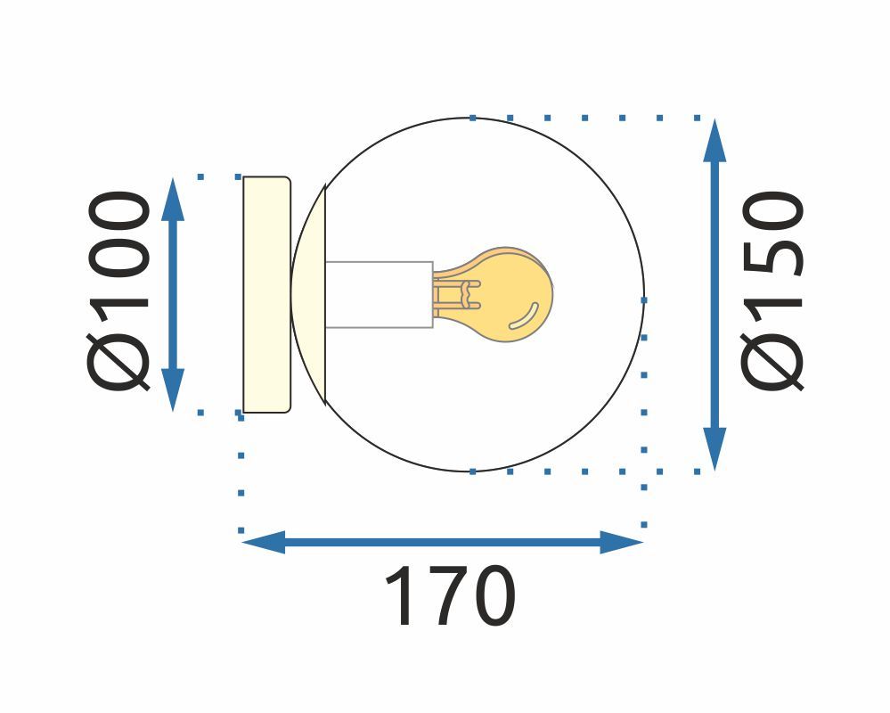 Lampa Wisząca APP1156-1C Złoty