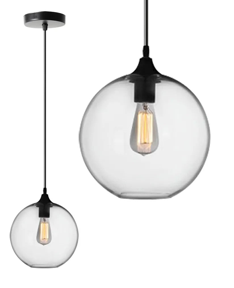 Lampa Sufitowa Wisząca Szklana APP311-1CP Loft 1