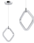 Lampa Sufitowa Wisząca LED LHJ127-W Chrom 1