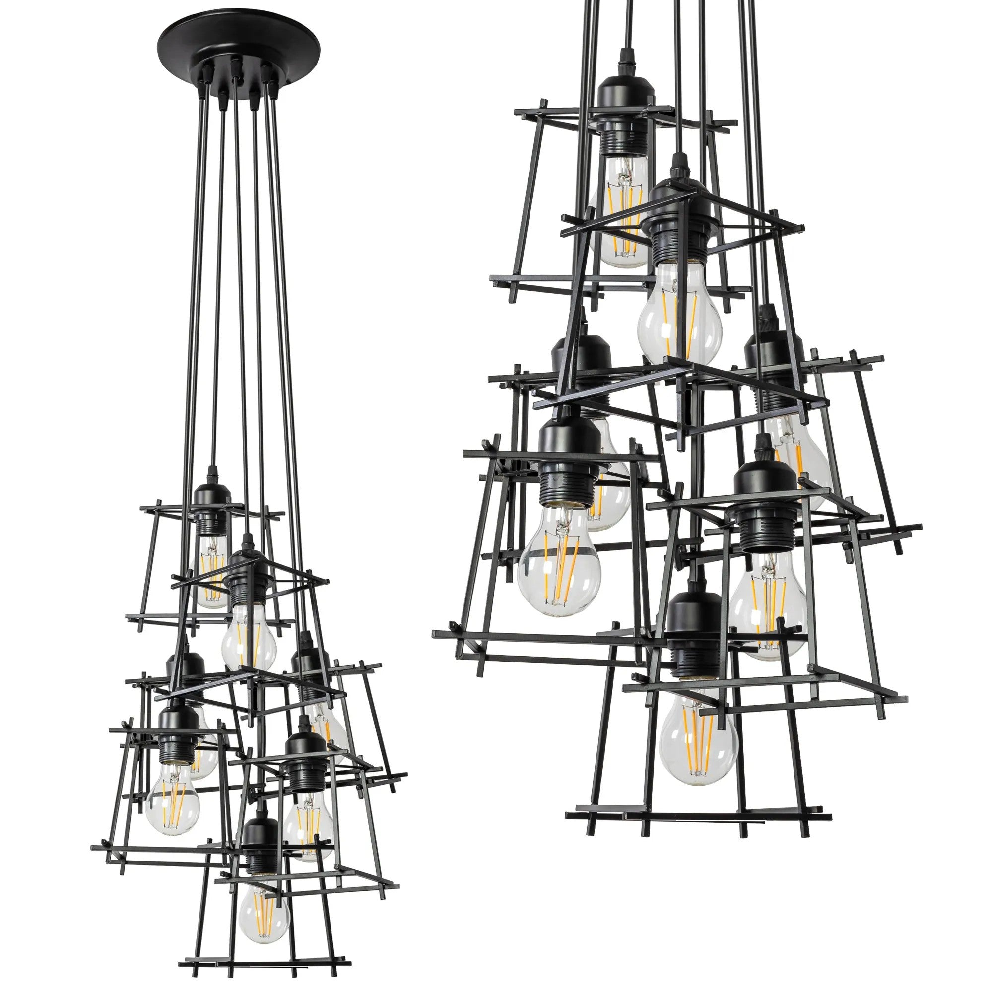 LAMPA SUFITOWA WISZĄCA APP221-7CP 1
