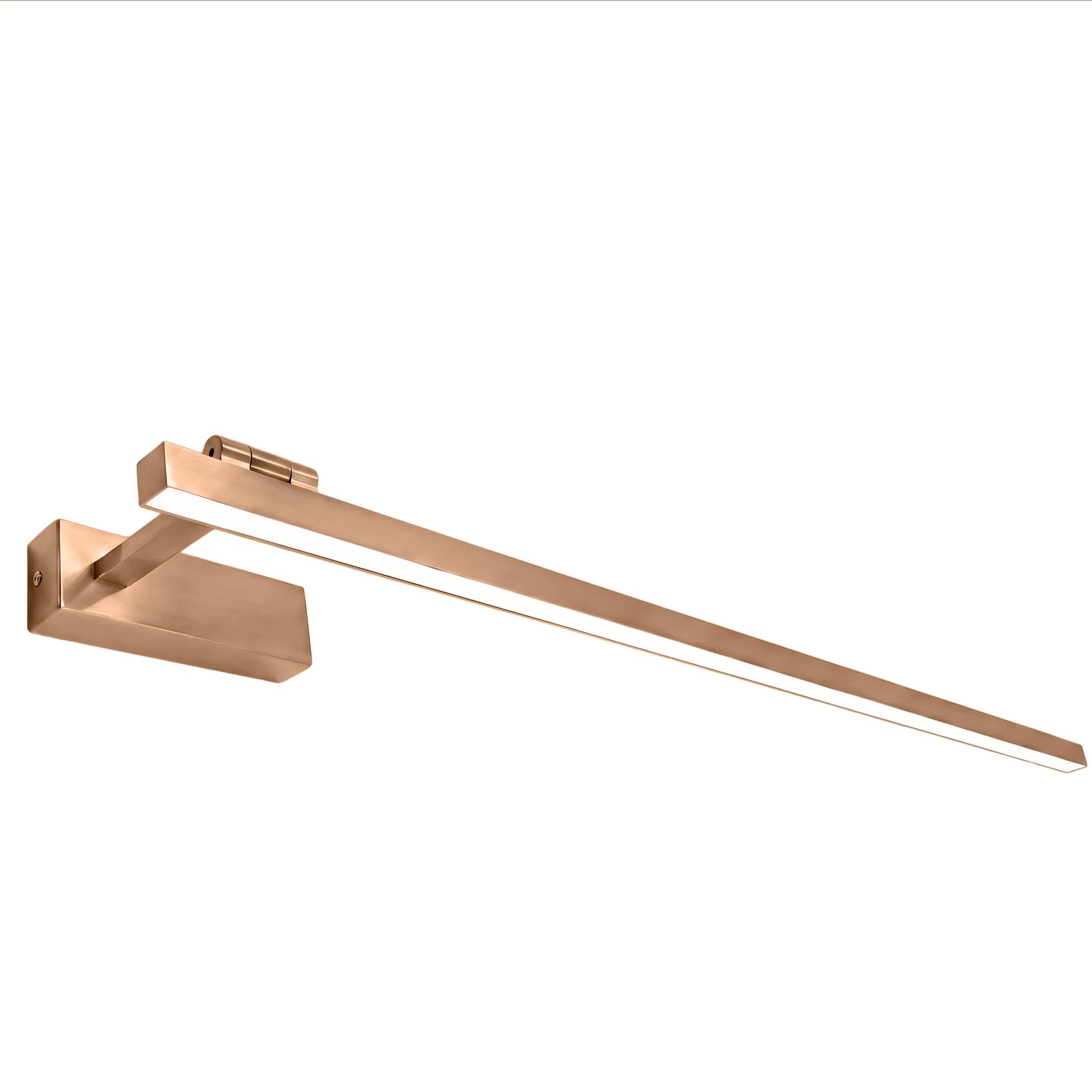 Kinkiet Łazienkowy SWE039-1W 80cm Miedź Szczotkowana 1
