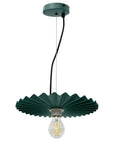 LAMPA SUFITOWA WISZĄCA APP1455-1CP Zielony 1