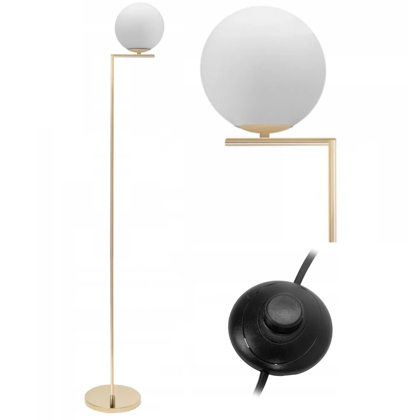 Lampa Stojąca Podłogowa GLAMOUR APP921-1F 1