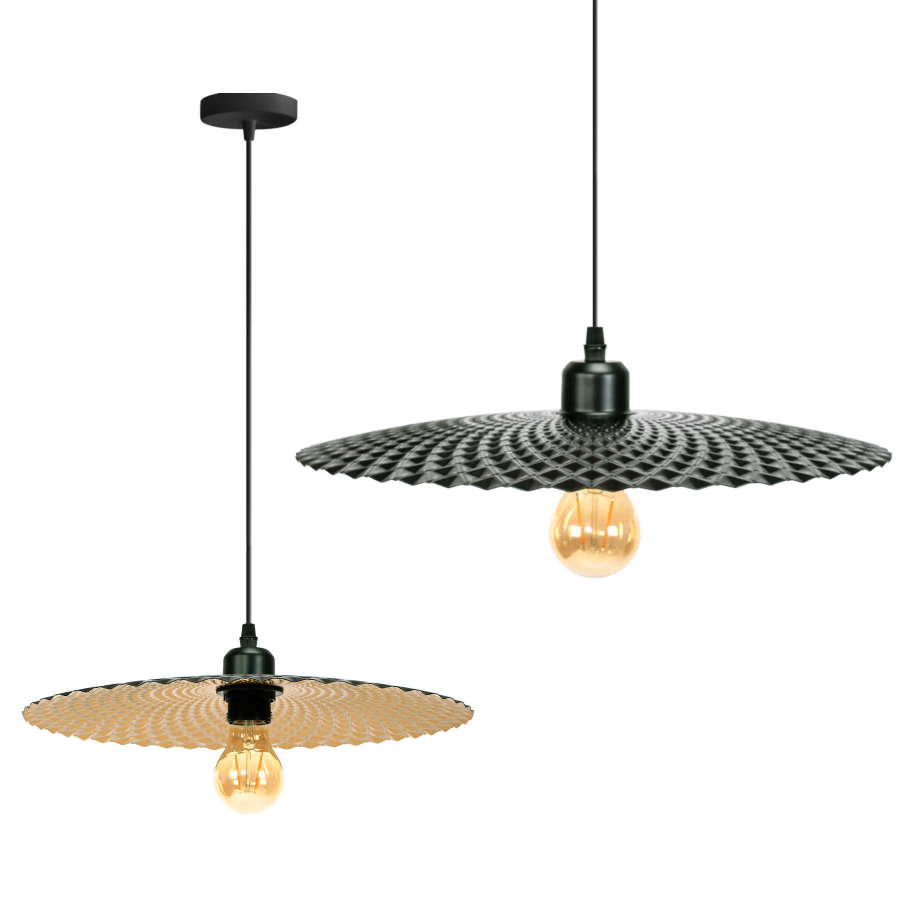 Lampa Wisząca APP1290-1CP Old Gold 1