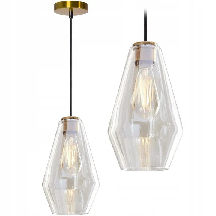 Lampa Sufitowa Szklana APP438-1CP 1