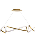LAMPA WISZĄCA LED APP1777-CP ZŁOTA 1