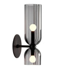 LAMPA ŚCIENNA KINKIET APP1208-2W Czarna 1