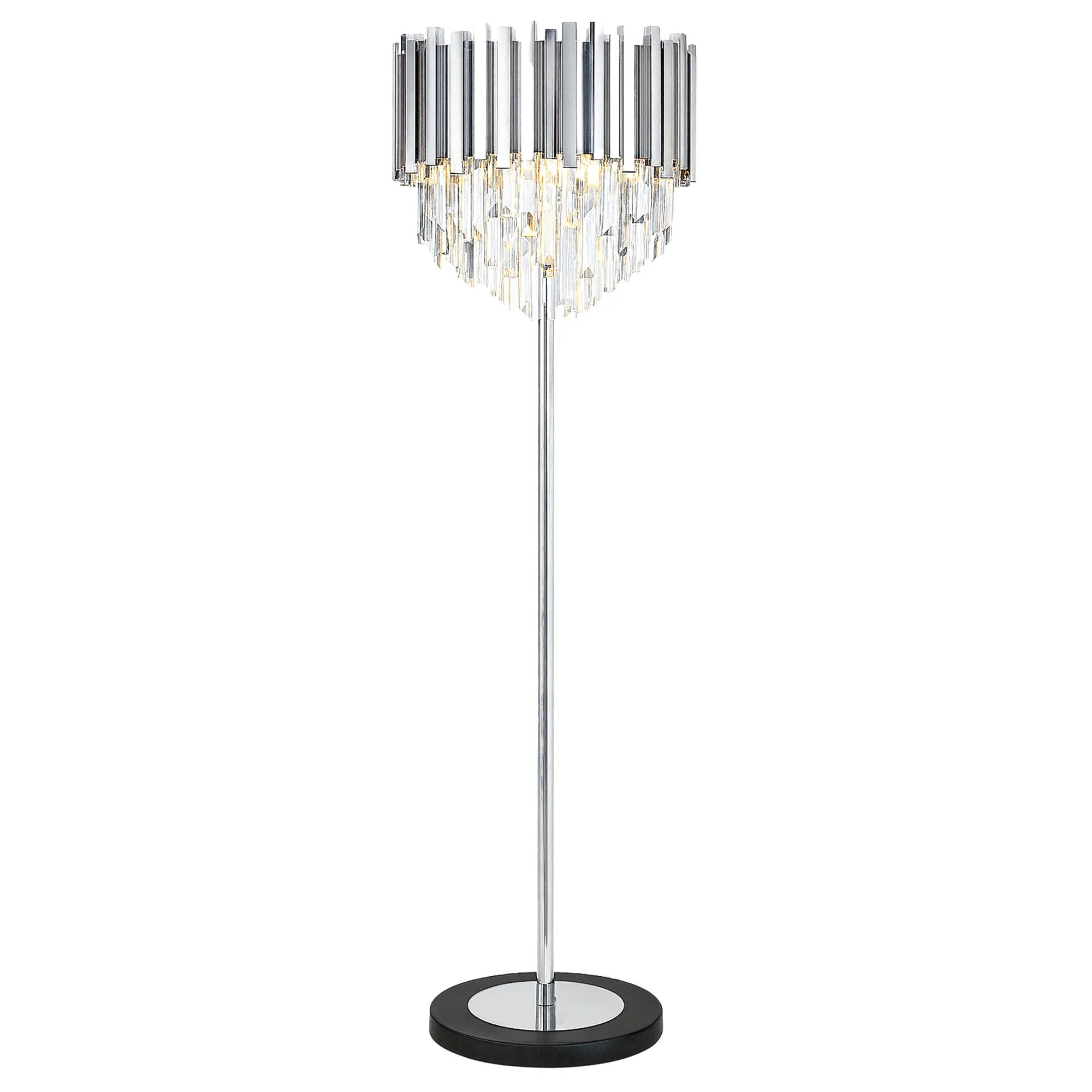 Lampa Stojąca Podłogowa APP1716-3F Chrom 1