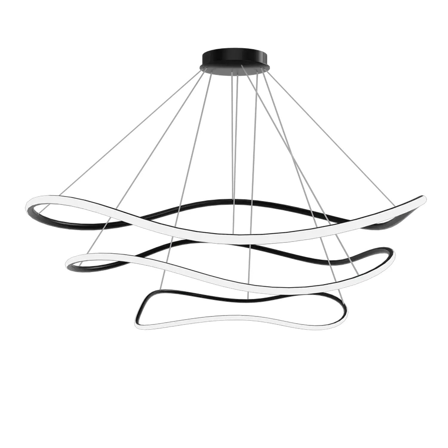Lampa Wisząca LHJ016-CP3 BLACK 1