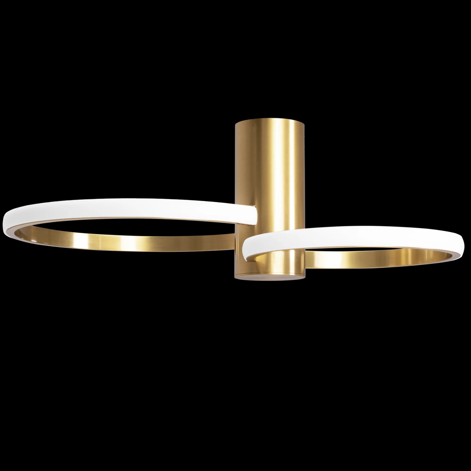Lampa Sufitowa Plafon APP1403-CW Złoty Szczotkowany 1