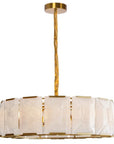 LAMPA SUFITOWA WISZĄCA APP1797-8CP ZŁOTA SZCZOTKOWANA 1