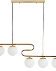 LAMPA SUFITOWA WISZĄCA Gold APP1599-5CP 1