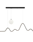 Lampa WISZĄCA LED LHJ033-CP 120 Cm CZARNA 1
