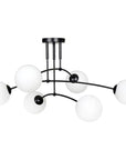 LAMPA WISZĄCA SUFITOWA CZARNY MAT APP1576-6C 1