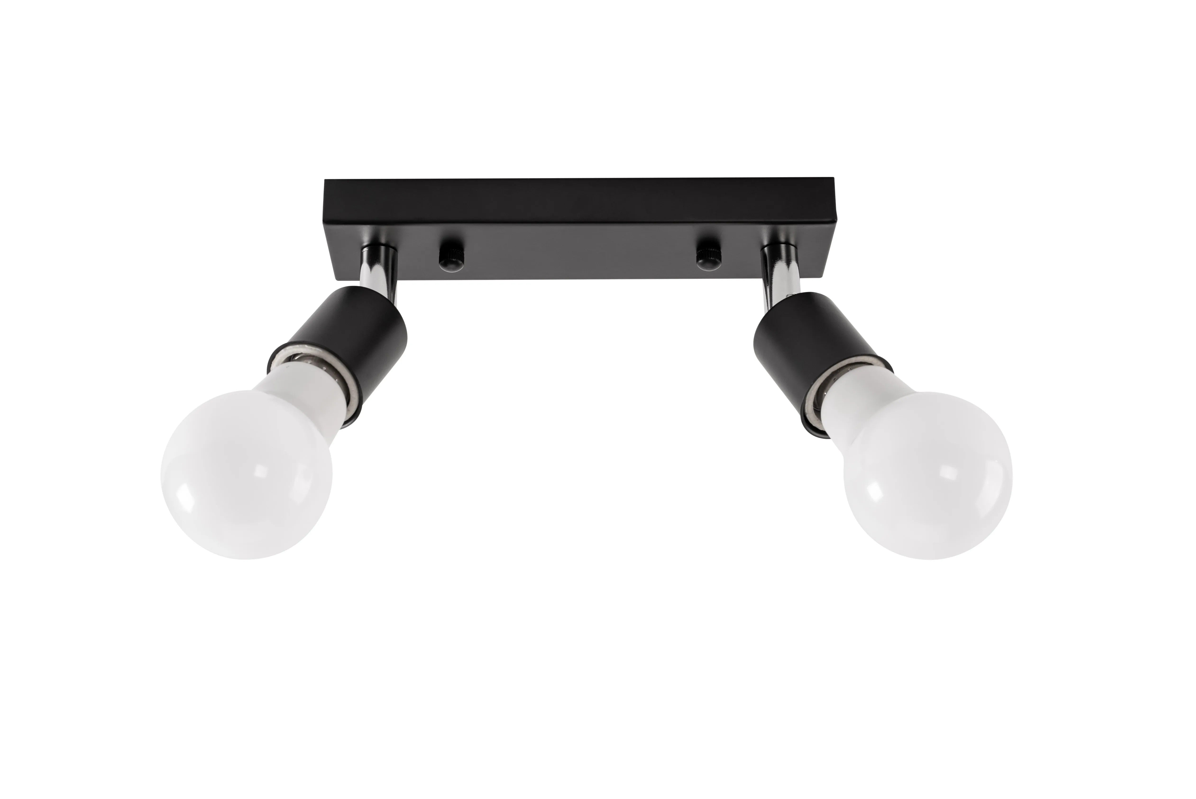 Lampa Sufitowa Reflektor Plafon APP696-2C Czarna 1