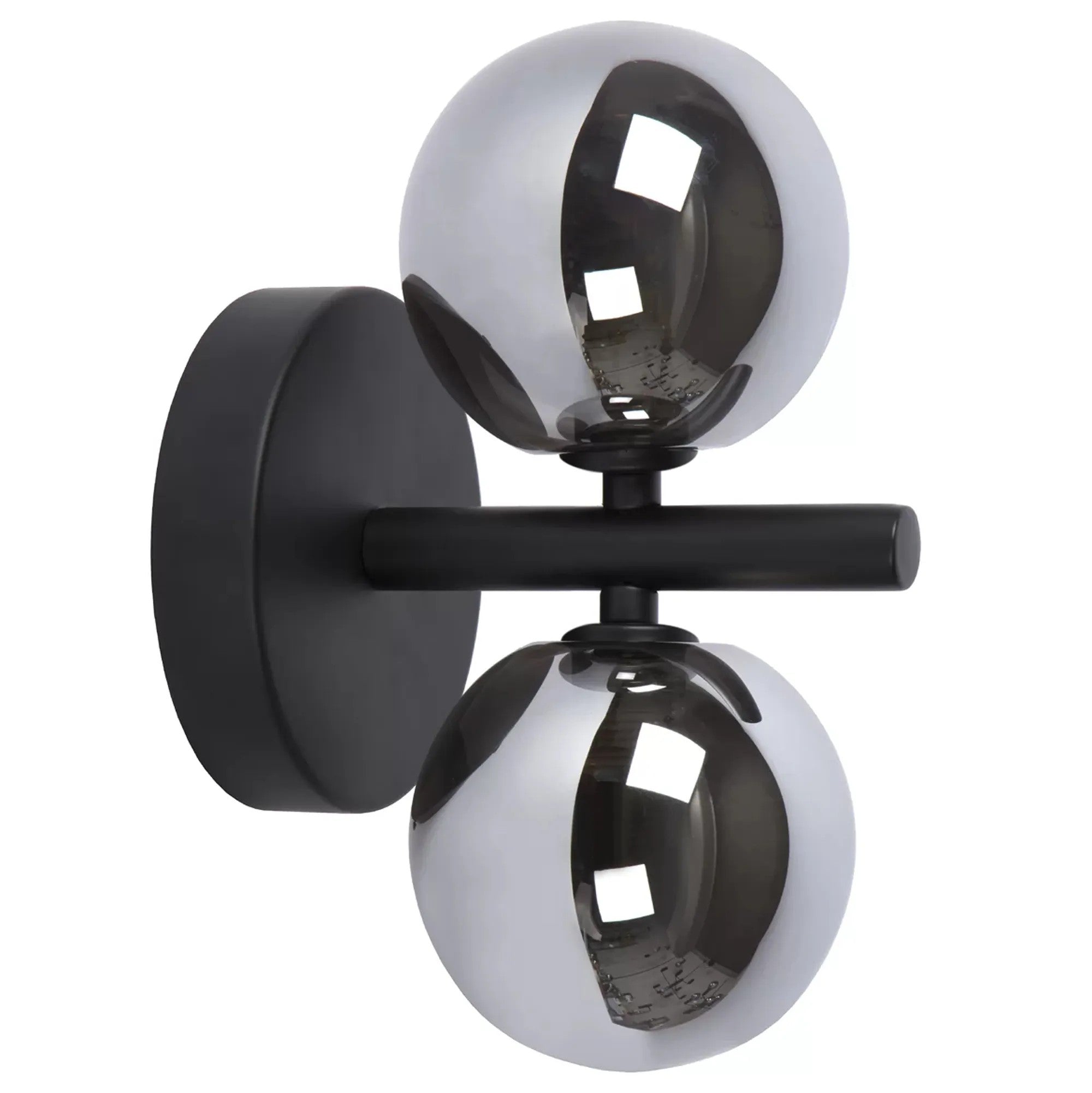LAMPA ŚCIENNA KINKIET APP1162-2W Czarny 1