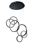 LAMPA SUFITOWA WISZĄCA APP1921-CP Czarna 1