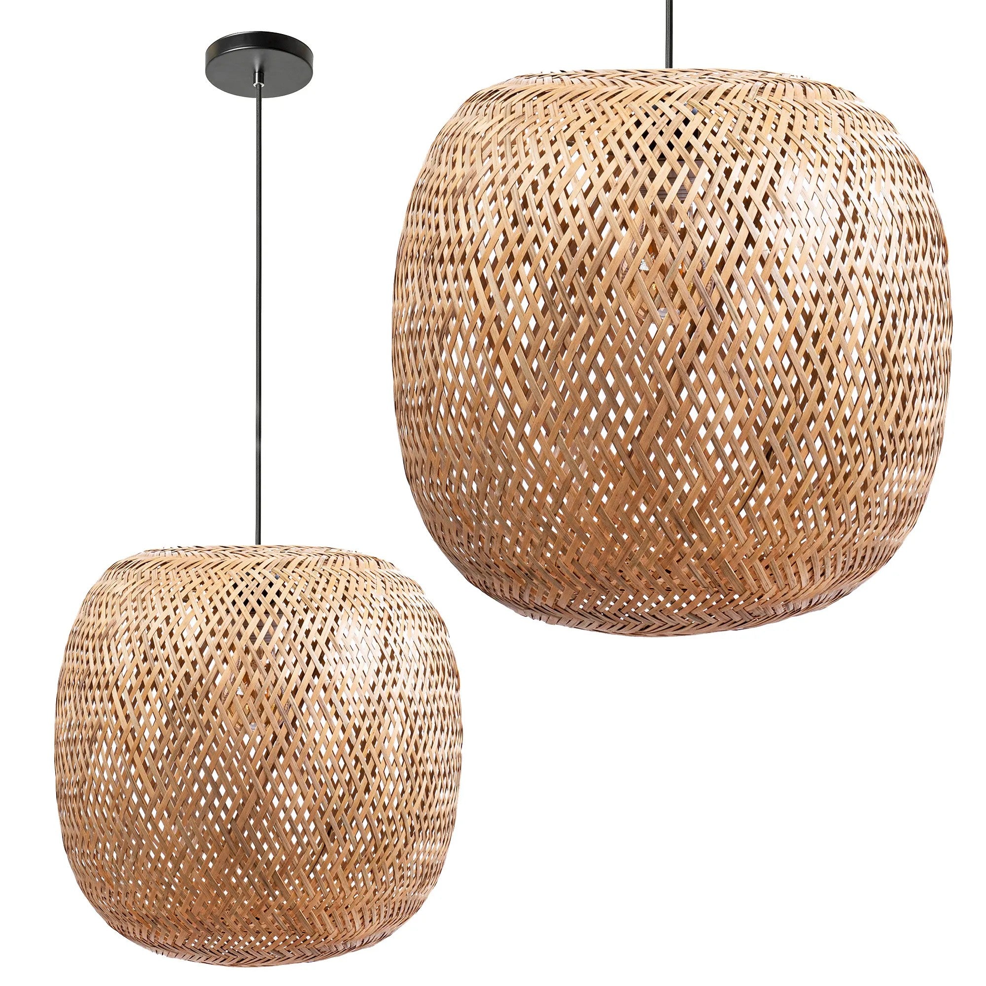 LAMPA SUFITOWA WISZĄCA BOHO NATURAL APP1326-1CP 1