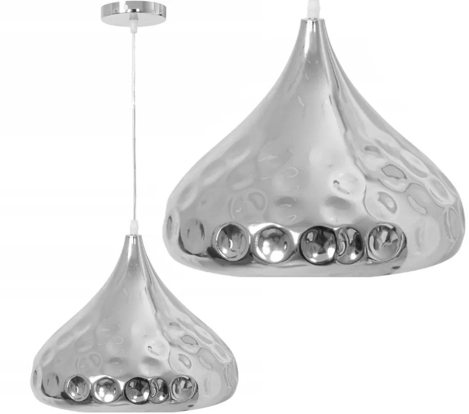Lampa Sufitowa Lustrzana APP272-1CP SREBRNA 1