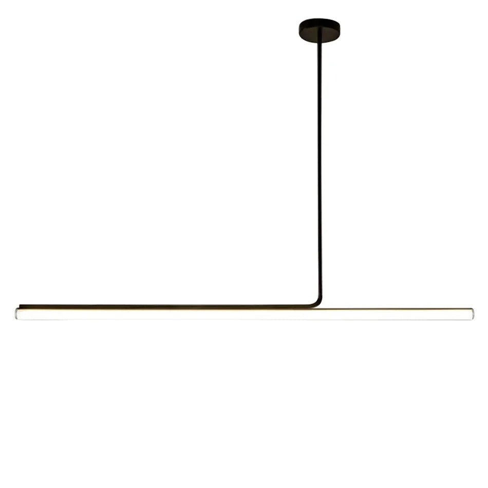 LAMPA SUFITOWA WISZĄCA LED APP1659-CP Black 120cm 1