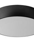 Lampa Plafon 40cm Okrągła Sufitowa App642-4c Czarna 1