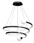 Lampa Wisząca LED LHJ029-CP CZARNA 1