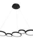 LAMPA SUFITOWA WISZĄCA APP1923-CP Czarna 1